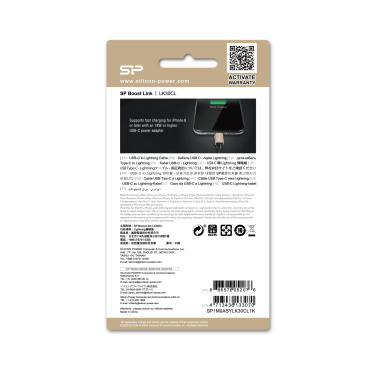 Logo trade reklaamkingitused foto: ANDMEEDASTUSKAABEL Boost Link nailon LK30CL Type C