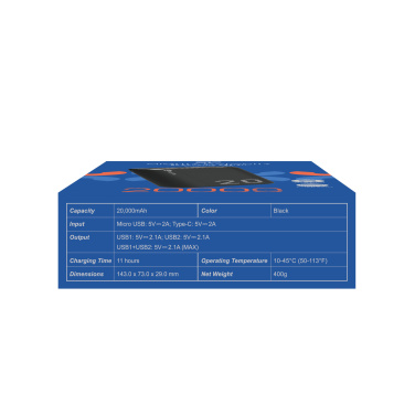 Logo trade meened foto: Akupank Silicon Power GS15 20000 mAh