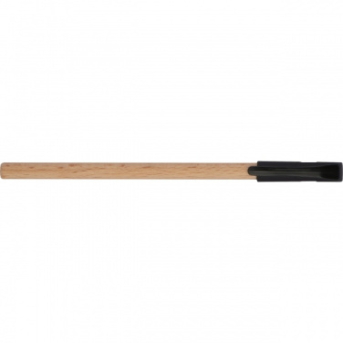 Logo trade ärikingid foto: Puidust pastapliiats korgiga PALMDALE