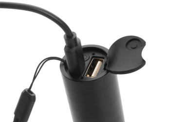 Logotrade ärikingid pilt: Taskulamp ZAGROS Schwarzwolf