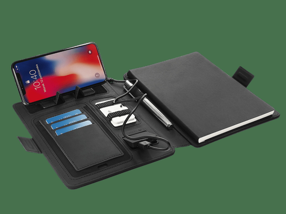 Logo trade reklaamtoote pilt: HERMANO akupank Organizer 54713000