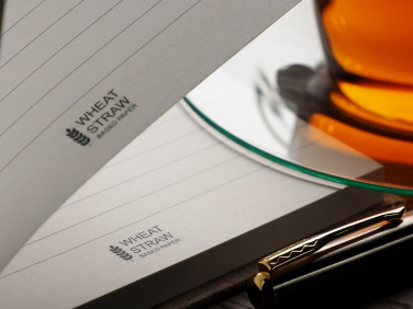 Logotrade reklaamtoote foto: Ringlussevõetud tee märkmik 209734000