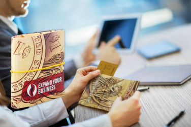 Logo trade reklaamtoote pilt: Origami rahakott 998117