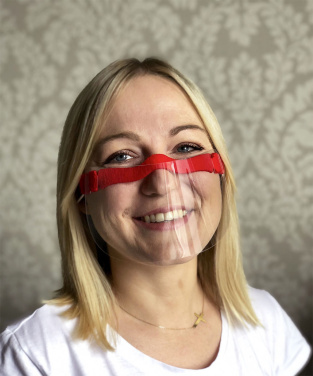 Logotrade reklaamkingitused pilt: HESTIA näokaitse - läbipaistev mask suu ja nina jaoks 1452162