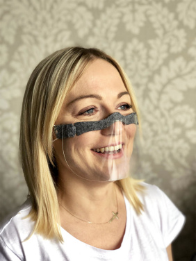 Logotrade meene foto: HESTIA näokaitse - läbipaistev mask suu ja nina jaoks 1452162