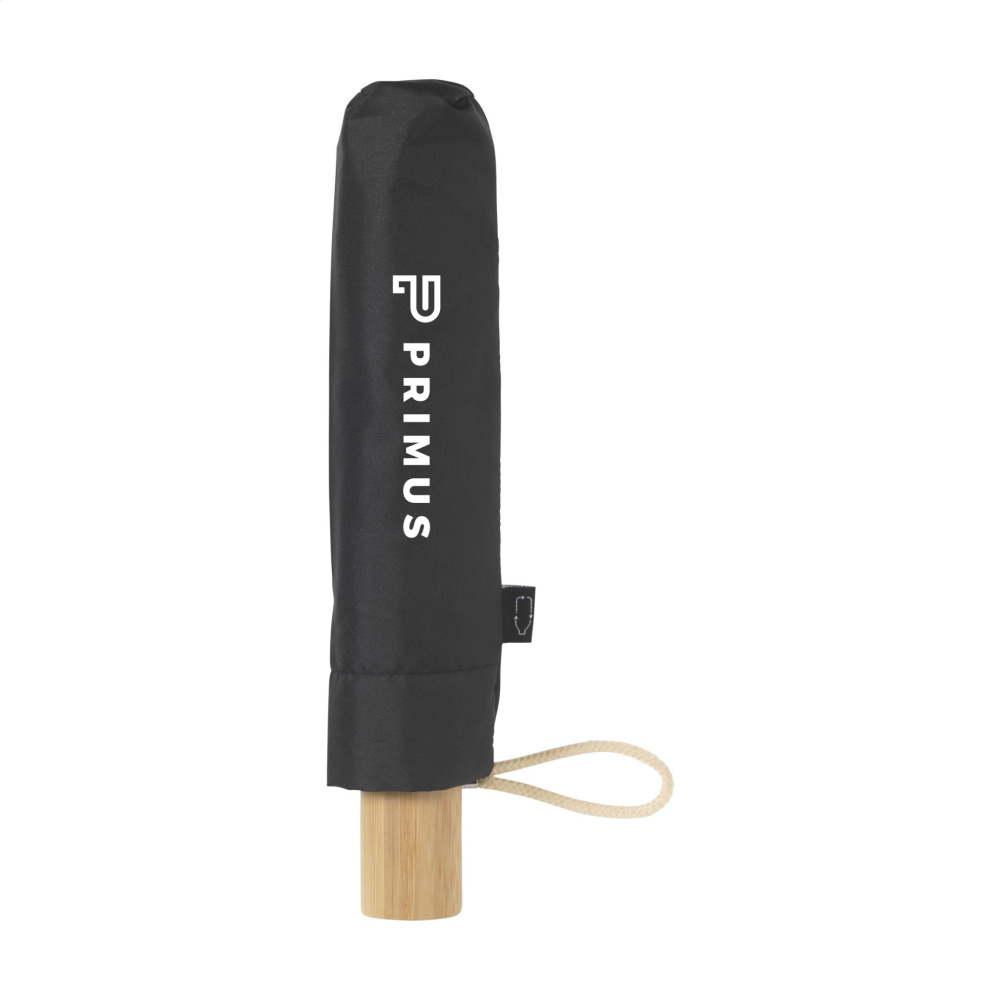 Logotrade reklaamtoote foto: Mini Umbrella RCS RPET kokkupandav vihmavari 21 tolli