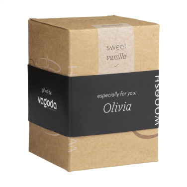 Logo trade ärikingitused foto: Wooosh lõhnav küünal magus vanilje