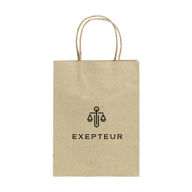 Logo trade reklaamkingi pilt: Leaf It Bag taaskasutatud murupaber (120 g/m²) M