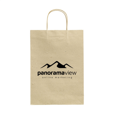 Logotrade reklaamtooted pilt: Leaf It Bag taaskasutatud murupaber (120 g/m²) L