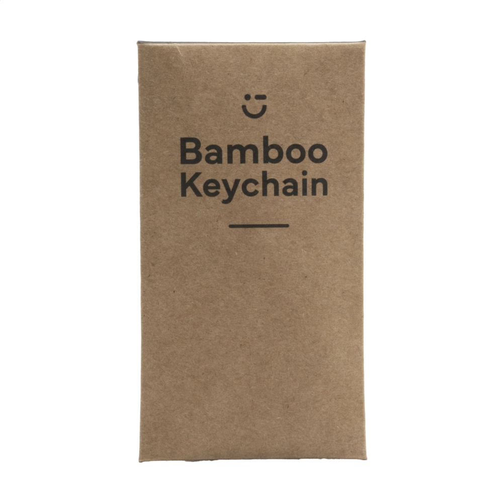 Logotrade reklaamtoote foto: WoodKey Circle võtmehoidja