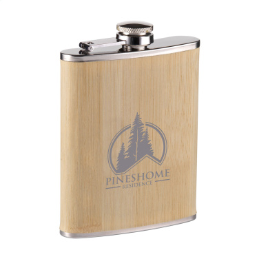 Logotrade ärikingitused pilt: Hipflask Bamboo 200 ml joogipudel