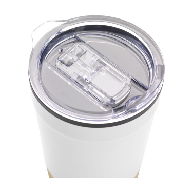 Logo trade firmakingid foto: Kobe Bamboo RCS Recycled Steel 350 ml kohvitass