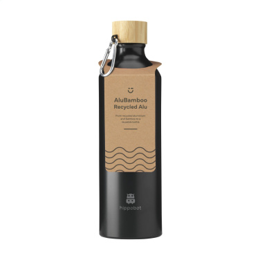 Logo trade meene pilt: AluBamboo GRS Recycled Alu 750 ml veepudel