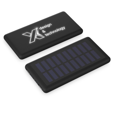 Logotrade reklaamtooted pilt: SCX.design P30 8000 mAh valgustusega päikesepatareiga akupank