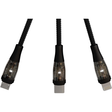 Logotrade meene foto: SCX.design C50 5-ühes kiirlaadimiskaabel 100W/5A