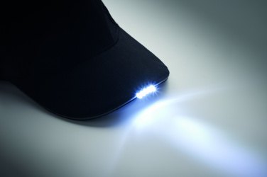 Logo trade firmakingi pilt: LUZCAP 5 paneeliga LED puuvillane müts 220gr/m²