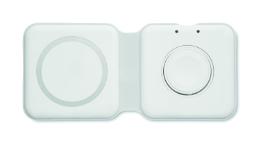 Logotrade reklaamtoote foto: FLIP 2-ühes kokkupandav laadija 15W