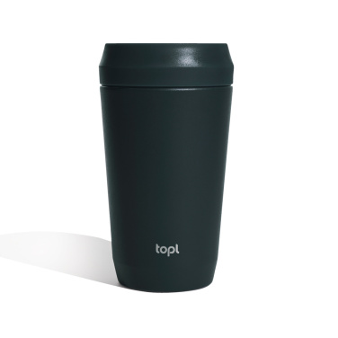 Logotrade reklaamkingituse foto: Topl Recycled Steel To Go Tumbler Patenteeritud 360 Kaas 354ml