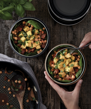 Logo trade ärikingituse pilt: Black+Blum klaasist lõunakauss 750ml