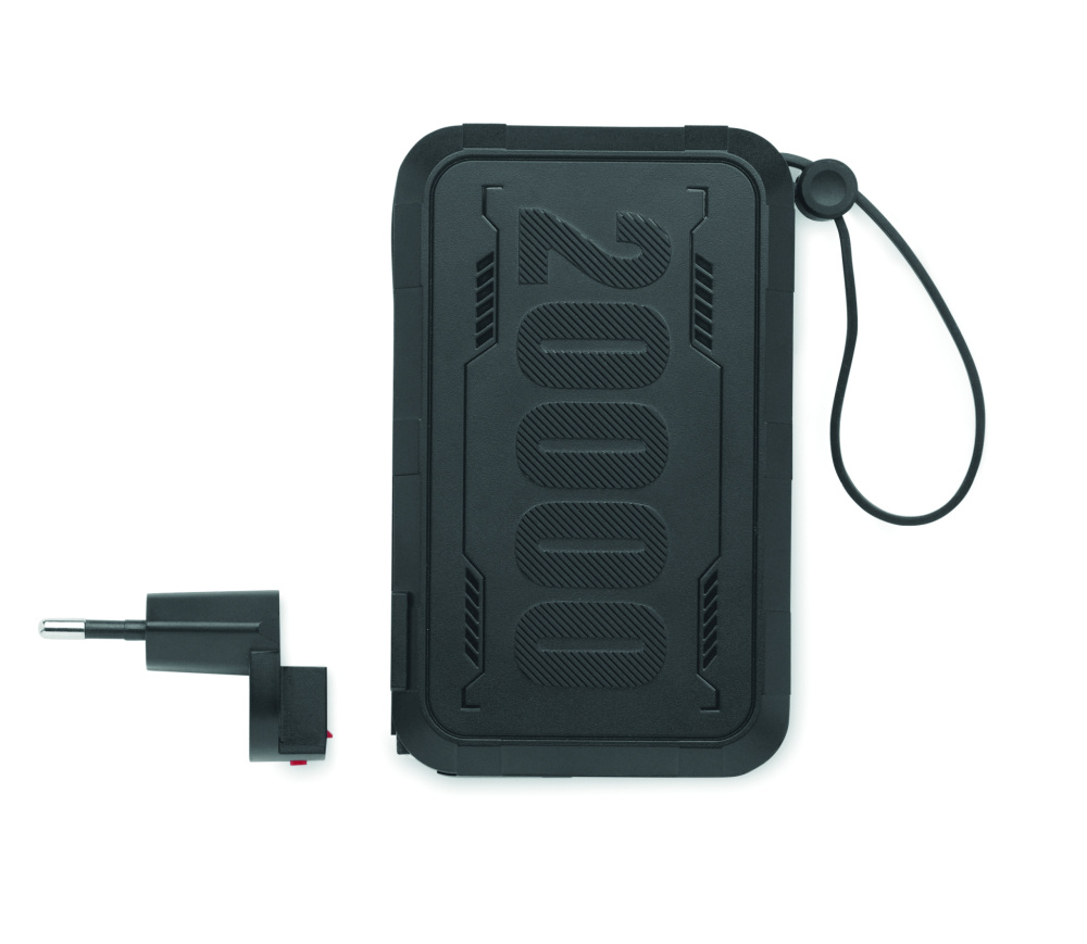 Logo trade firmakingituse pilt: 20000 mAh ABS-plastist akupank POWROC