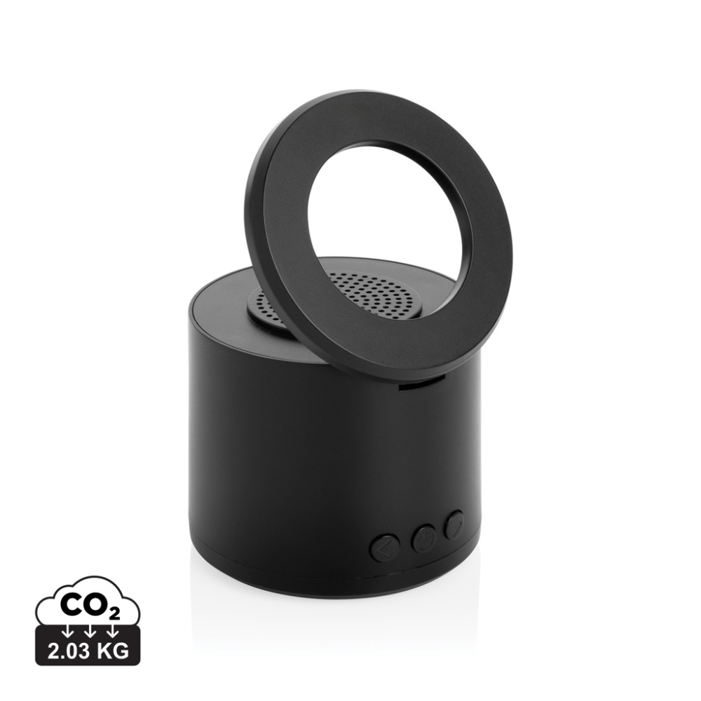 Logo trade reklaamkingitused foto: Magpulse RCS taaskasutatud plastist 3W kõlar magnetilise hoidikuga