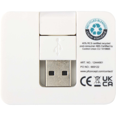 Logotrade firmakingitused pilt: Gaia 4-pordiline USB-jaotur