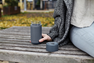 Logo trade reklaamkingid foto: Black+Blum klaasist reisikruus 340ml