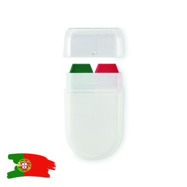 Logotrade ärikingi foto: CHEER lipu värvides vahapulk