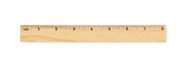 Logotrade firmakingi foto: RULER20 puidust joonlaud 20cm