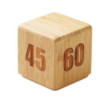 Logotrade firmakingi foto: Bambusest taimer CURT