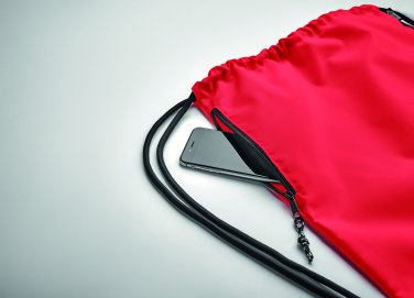 Logotrade reklaamkingitused pilt: Suur nööriga kott 300D RPET