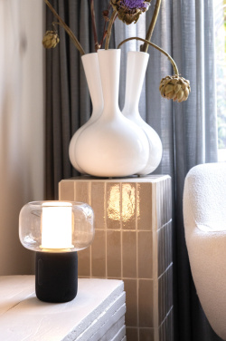 Logotrade reklaamkingi foto: Lux RCS taaskasutatud plastist 10W kõlar-lamp