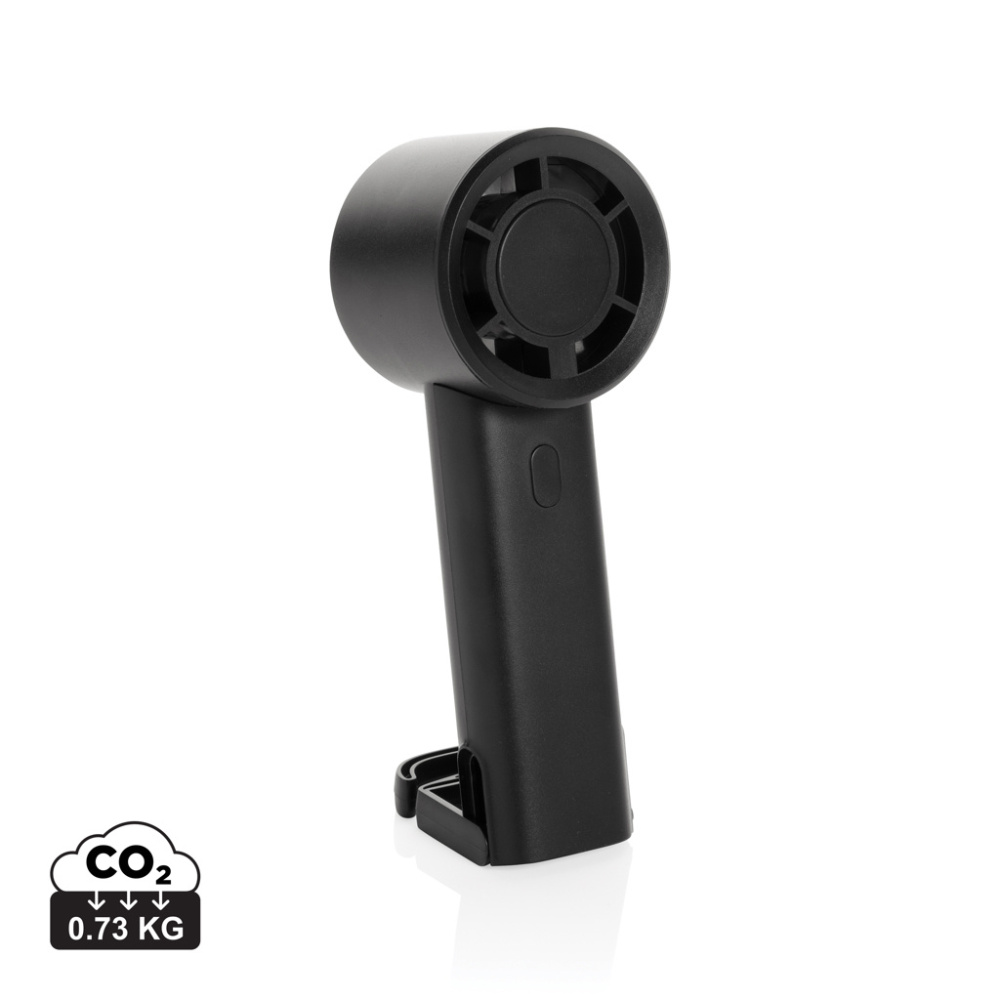 Logo trade reklaamkingi pilt: Twist RCS taaskasutatud plastist laetav kaasaskantav ventilaator