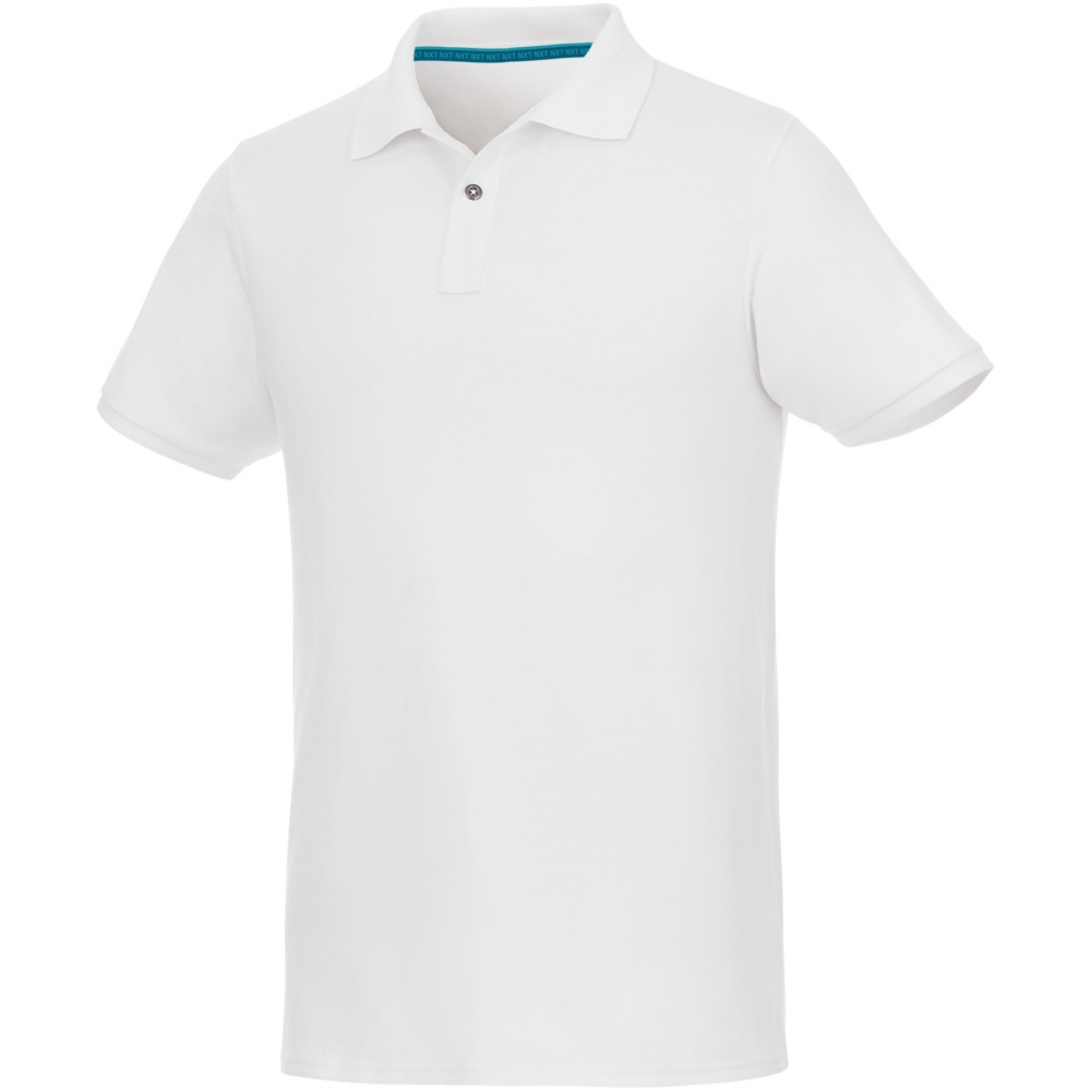 Logotrade mainostuotet kuva: Beryl short sleeve men's organic recycled polo