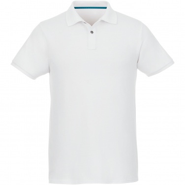 Logo trade liikelahja mainoslahja tuotekuva: Beryl short sleeve men's organic recycled polo