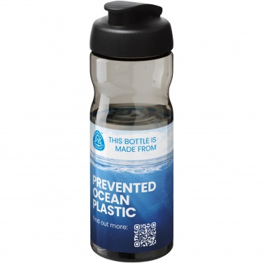 Logo trade mainostuote kuva: H2O Active® Eco Base 650 ml -urheilujuomapullo läppäkannella