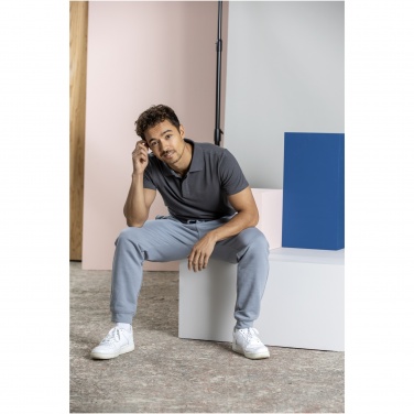 Logo trade liikelahjat mainoslahjat kuva: Graphite short sleeve men’s organic polo