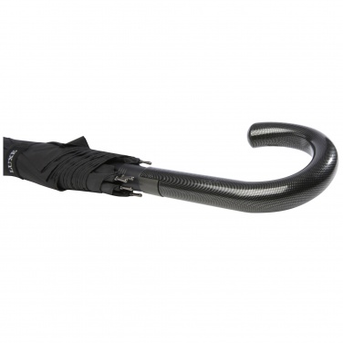 Logotrade liikelahja tuotekuva: Fontana 23" automaattisesti avattava sateenvarjo koukkukahvalla