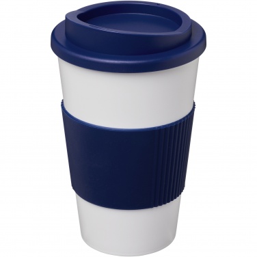 Logo trade mainoslahjat ja liikelahjat kuva: Americano® 350 ml:n eristetty kahvimuki ottimella