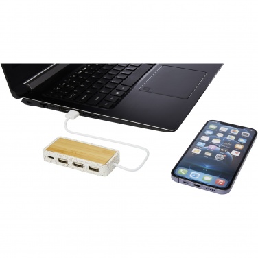 Logo trade liikelahjat mainoslahjat kuva: Terrazzo USB 2.0 -hubi
