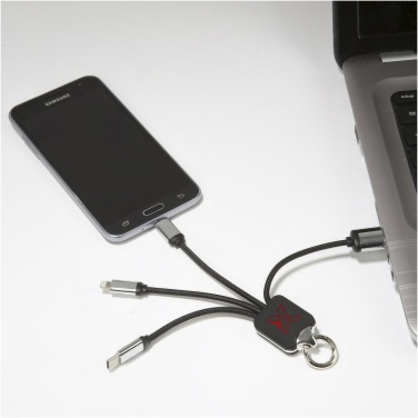 Logo trade mainoslahja ja liikelahja tuotekuva: SCX.design C15 quatro -kaapeli, valaistuva