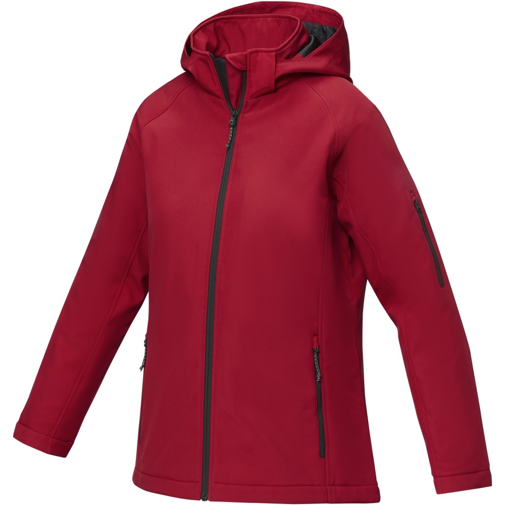 Logotrade mainoslahjat kuva: Notus naisten topattu softshell-takki