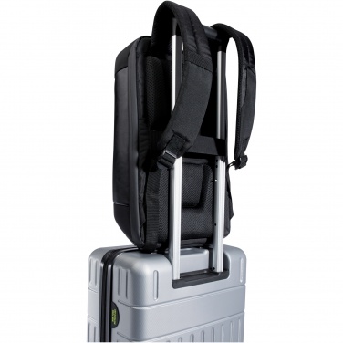 Logotrade liikelahjat mainoslahjat tuotekuva: Expedition Pro 15,6 tuuman GRS-kierrätetystä materiaalista valmistettu kompakti reppu kannettavalle 12 l