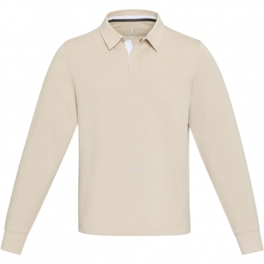 Logotrade mainoslahja ja liikelahja kuva: Clyde unisex organic rugby polo sweatshirt
