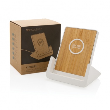 Logotrade liikelahja mainoslahja kuva: Ontario RCS 10W latauspidike kierrätetystä muovista