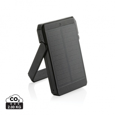 Logo trade liikelahjat mainoslahjat kuva: Skywave RCS 5000mAh 10W aurinkovirtapankki RCS muovista