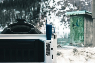 Logotrade mainoslahjat kuva: Tana matkamuki kahvalla 90 ml RCS muovista