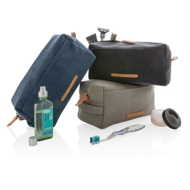 Logotrade mainostuotet kuva: Canvas-toalettilaukku - PVC-vapaa