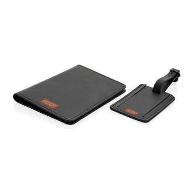 Logo trade liikelahjat tuotekuva: Swiss Peak GRS matkalahjasetti kierrätetystä PU:sta