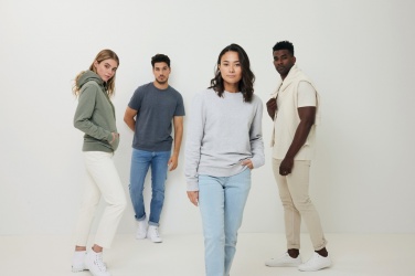 Logotrade mainostuote tuotekuva: Iqoniq Torres värjäämätön huppari kierrätetystä puuvillasta